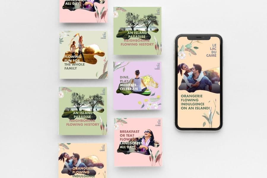 Le Lac du Caire Social Media — Cover