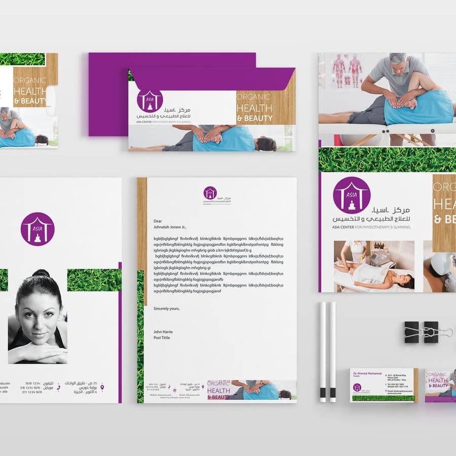 Asia Center Brand Identity & Stationery — Image 2